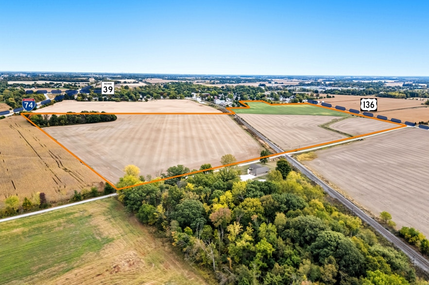 US Highway 136, Lizton, IN for sale - Aerial - Image 2 of 4