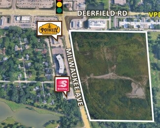 More details for N Milwaukee Ave & Deerfield Parkway, Riverwoods, IL - Land for Sale