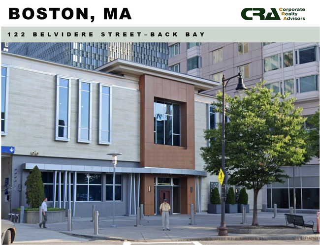 Plus de détails pour 122 Belvidere St, Boston, MA - Commerce de détail à louer