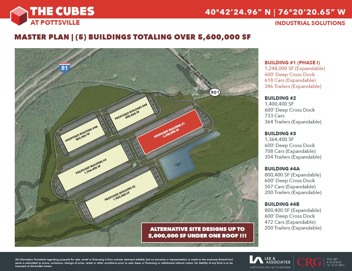The Cubes at Pottsville, Pottsville, PA for sale Building Photo- Image 1 of 3
