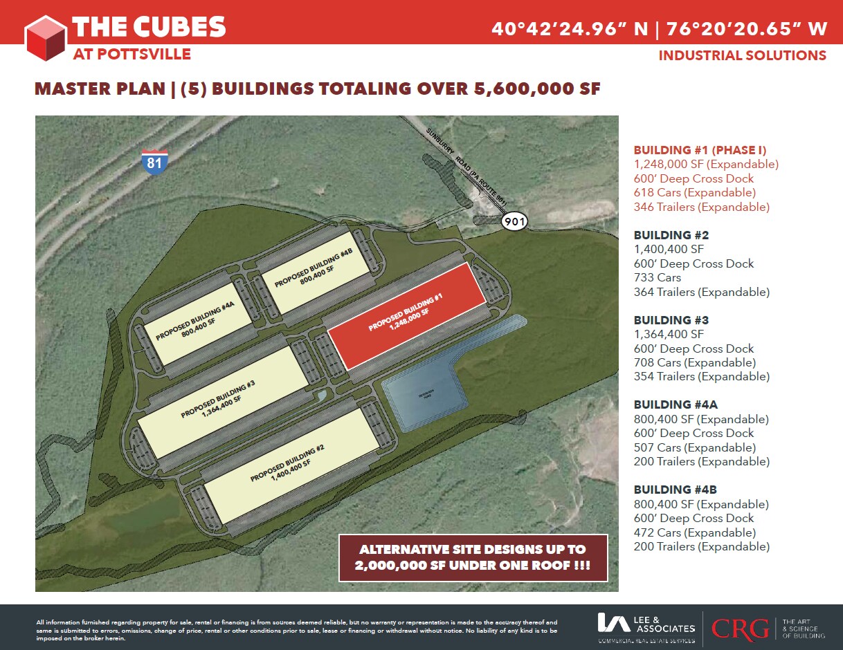 The Cubes at Pottsville, Pottsville, PA à vendre Photo du bâtiment- Image 1 de 3