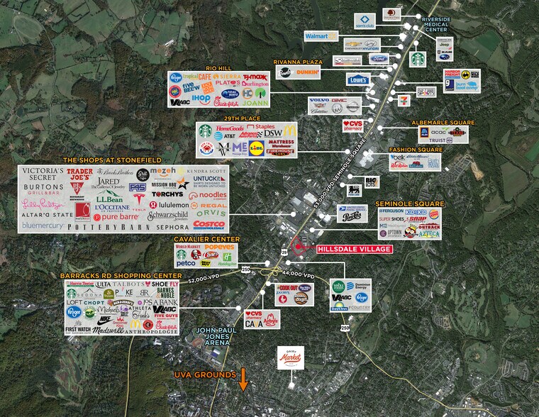 Rte 29 & Hydraulic Rd, Charlottesville, VA à louer - Photo du bâtiment - Image 2 de 3