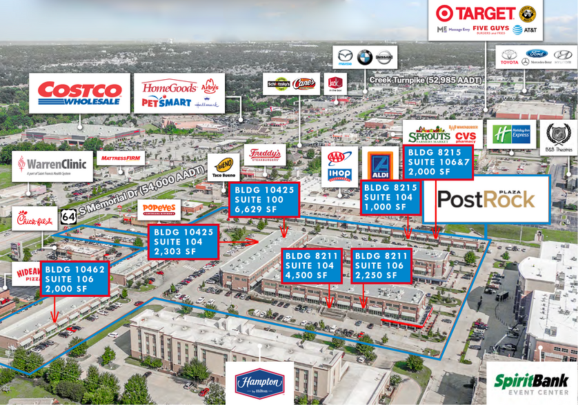 8211 E Regal Pl, Tulsa, OK à louer - Photo du bâtiment - Image 2 de 9