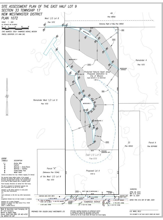 Plus de détails pour 33021 Tunbridge Av, Mission, BC - Terrain à vendre