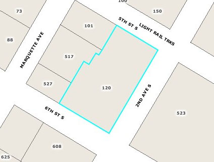 120 S 6th St, Minneapolis, MN à louer - Plan cadastral - Image 2 de 21