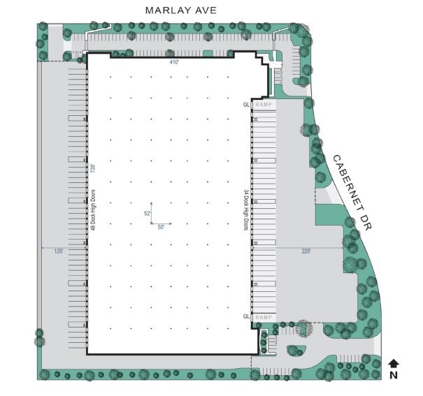 11754 Cabernet Dr, Fontana, CA for lease Site Plan- Image 1 of 1
