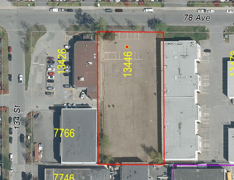 13446 78 Ave, Surrey, BC for sale Aerial- Image 1 of 1