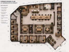 7325-7371 Lake Underhill Rd, Orlando, FL à louer Plan d’étage- Image 1 de 10