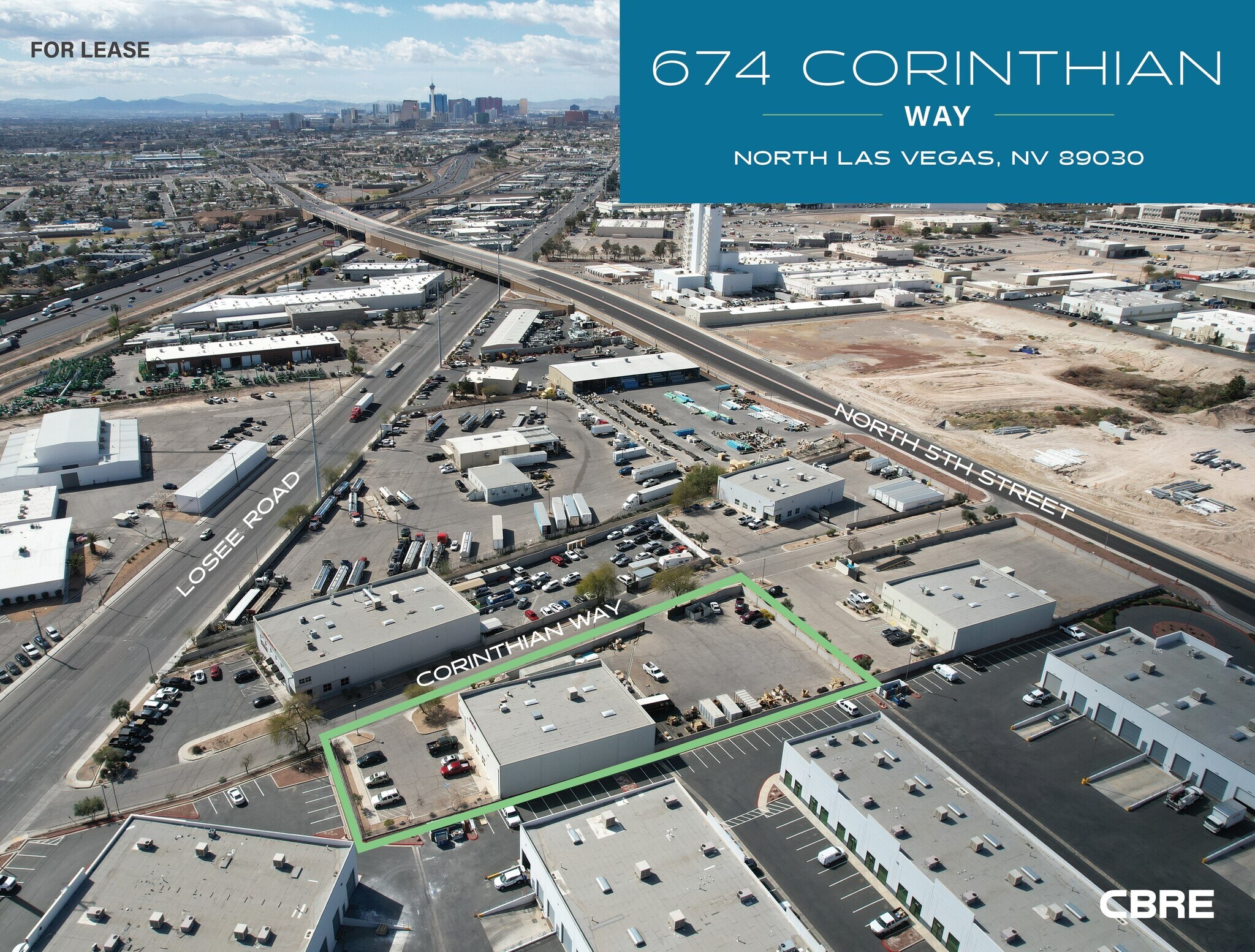 674 Corinthian Way, North Las Vegas, NV à vendre Aérien- Image 1 de 1