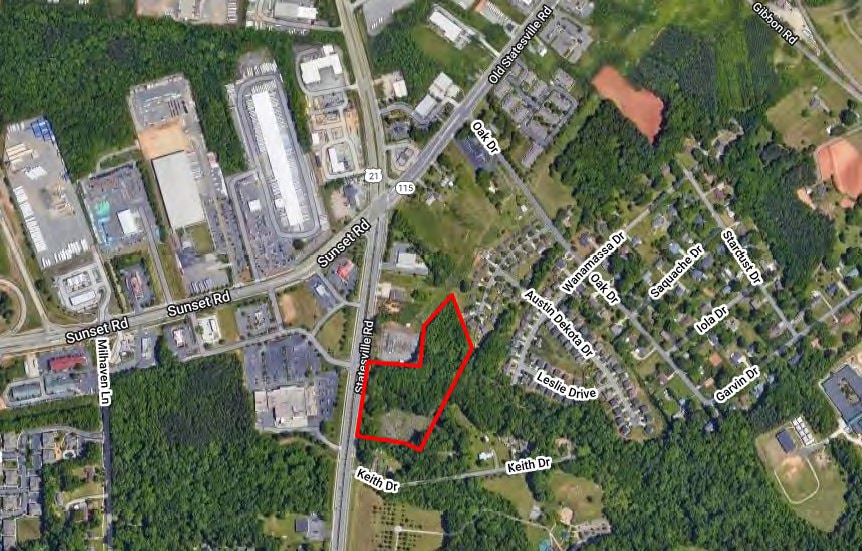 6230 Statesville Rd, Charlotte, NC for sale - Aerial - Image 3 of 6