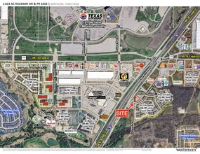 SEQ I-35W & SH 114, Fort Worth, TX - AERIAL  map view