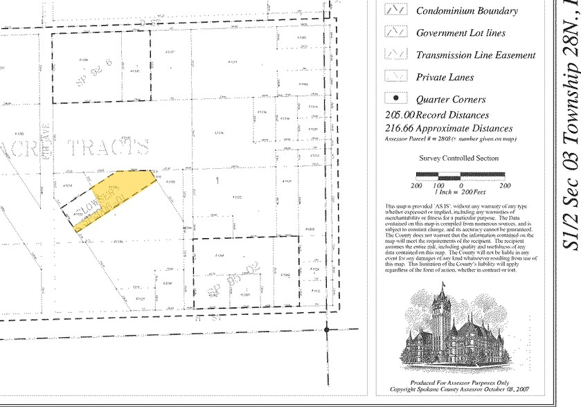 521 S Fir Ave, Deer Park, WA à vendre - Plan cadastral - Image 3 de 11