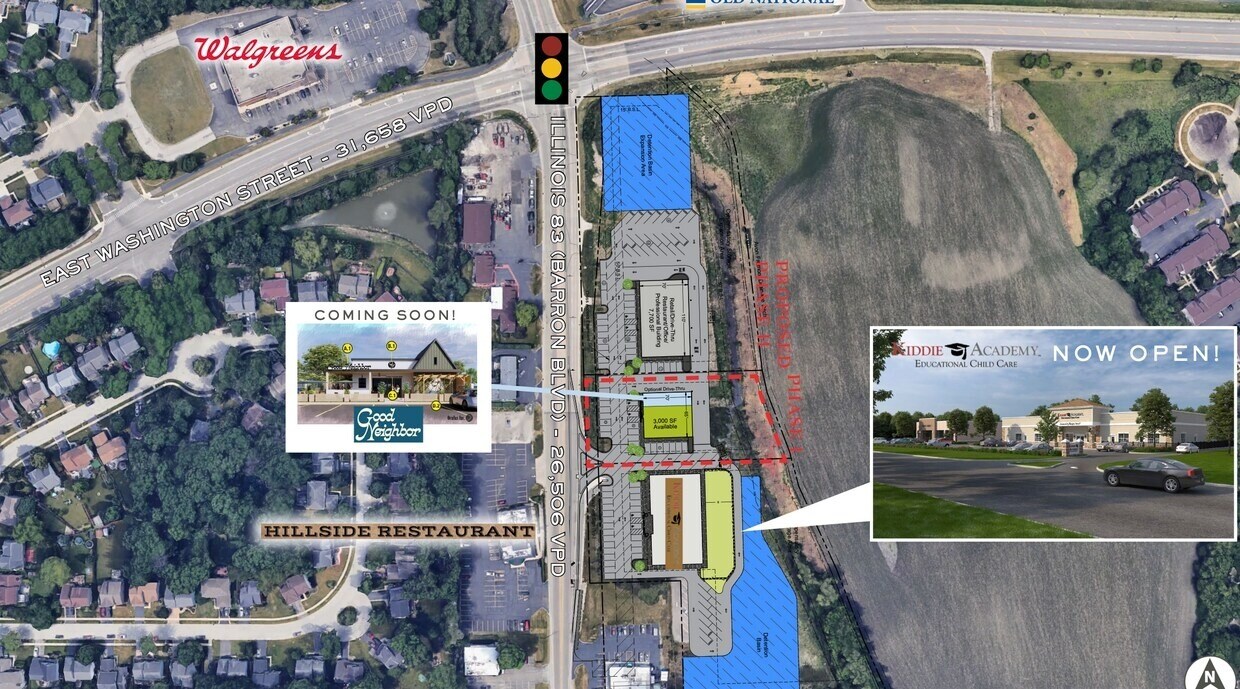 809 Barron Blvd, Grayslake, IL for lease Aerial- Image 1 of 4