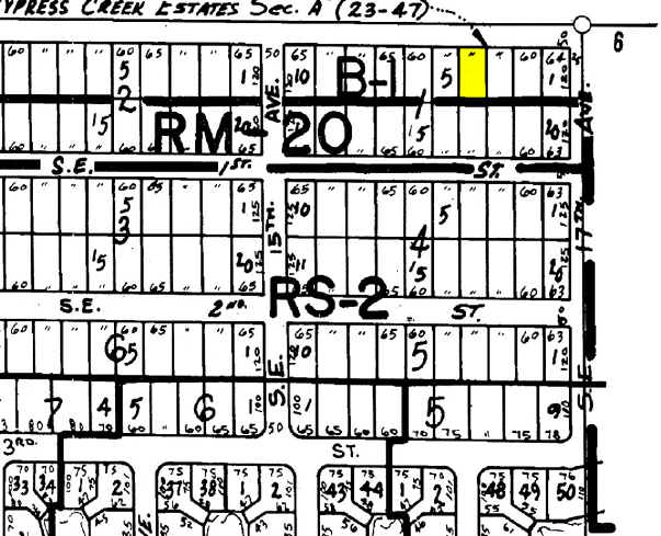 1624 E Atlantic Blvd, Pompano Beach, FL à vendre - Plan cadastral - Image 2 de 22