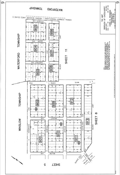 413 White Horse Pike, Chesilhurst, NJ à vendre - Plan cadastral - Image 2 de 2