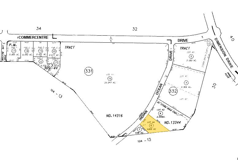 20712 Civic Center Dr, Lake Forest, CA for lease - Plat Map - Image 3 of 51