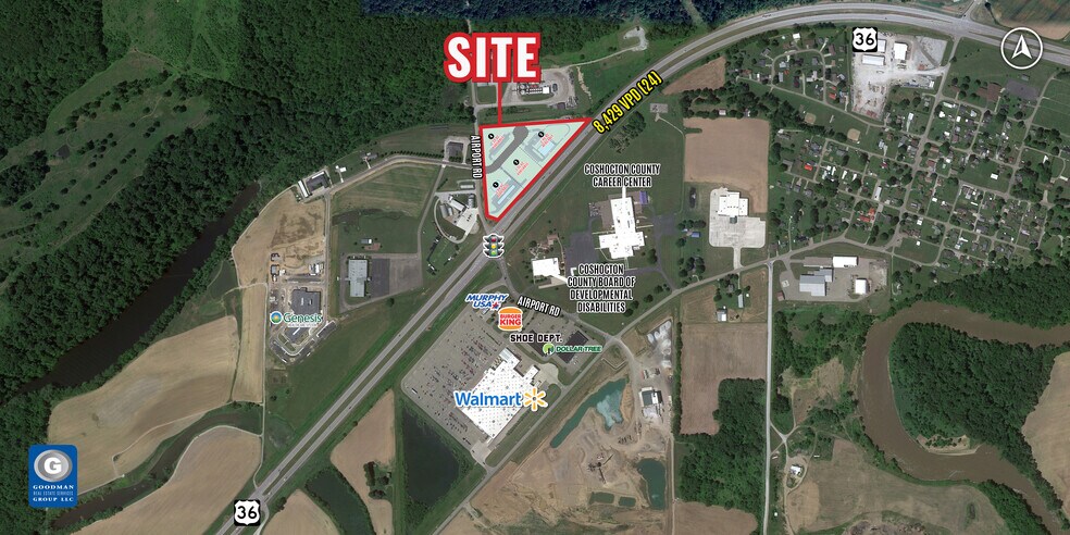 23900 Airport Rd, Coshocton, OH for lease - Building Photo - Image 2 of 8