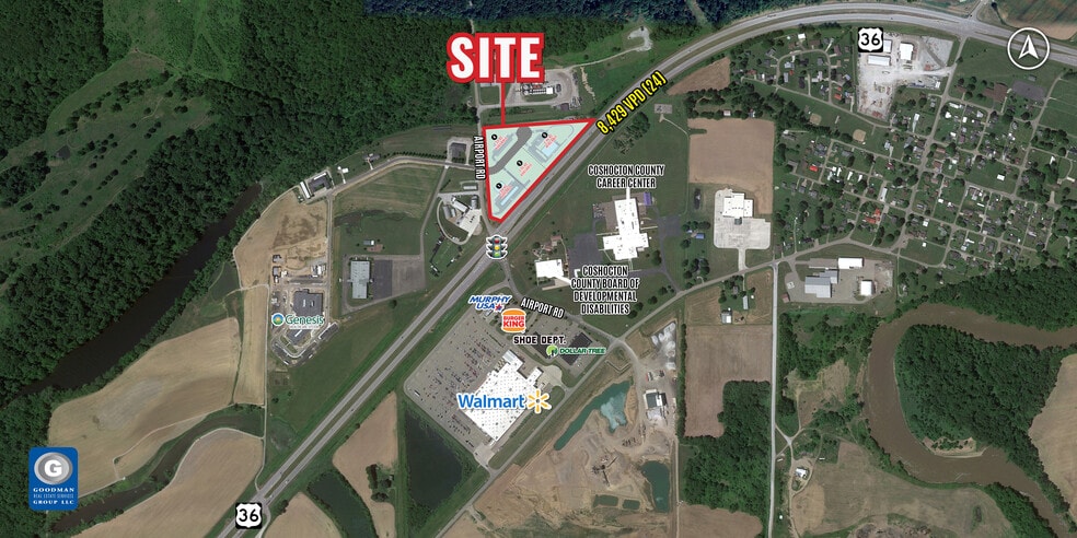 23900 Airport Rd, Coshocton, OH à louer - Photo du bâtiment - Image 2 de 8