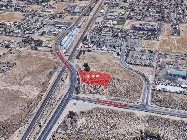 Sierra Hwy & P8, Palmdale, CA à vendre - Photo du bâtiment - Image 2 de 11