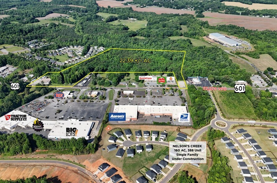 00 Hwy 601, Mocksville, NC à vendre - Aérien - Image 2 de 3
