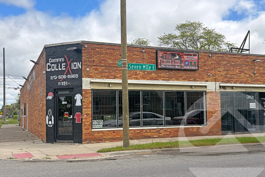 11351 E 7 Mile Rd, Detroit, MI for lease - Building Photo - Image 1 of 1
