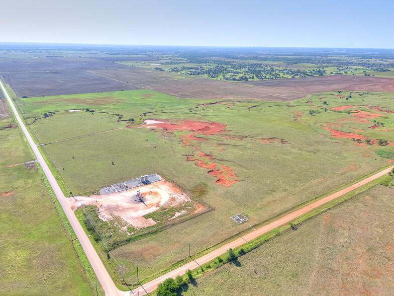Cemetery Road and Apache Road, Piedmont, OK for sale - Aerial - Image 3 of 16