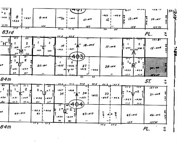 8350 S 88th Ave, Justice, IL à vendre - Plan cadastral - Image 2 de 9
