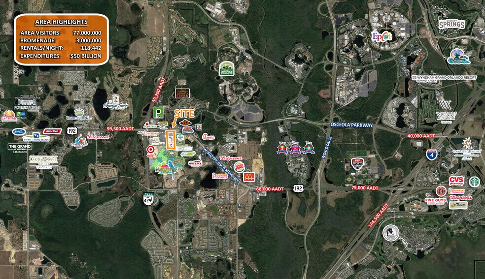 8118 W Irlo Bronson Memorial Hwy, Kissimmee, FL à louer - Photo du bâtiment - Image 2 de 23