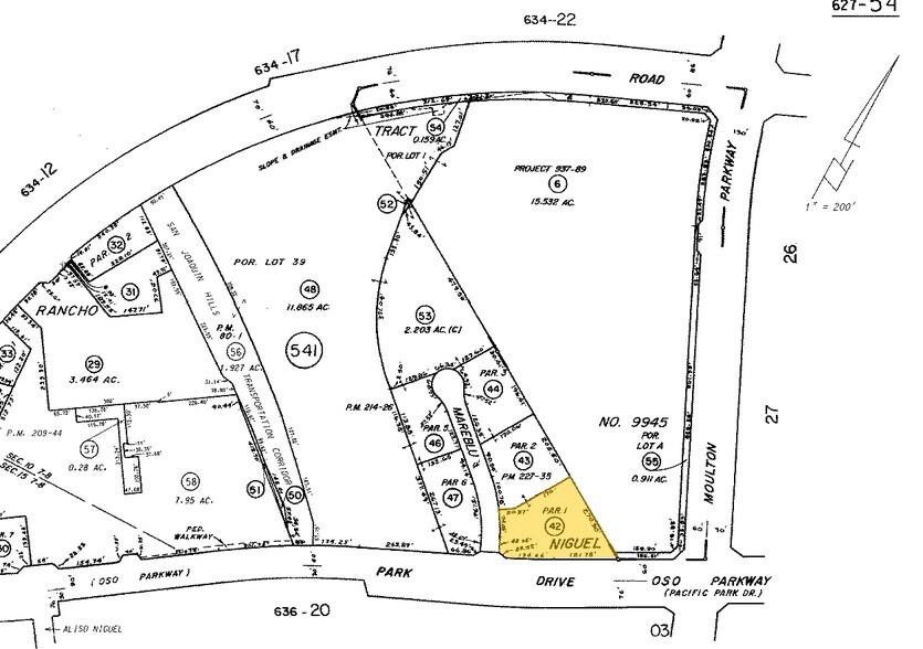 24541 Pacific Park Dr, Aliso Viejo, CA for lease - Plat Map - Image 2 of 8