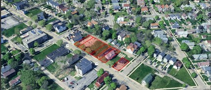 2462 W Fond Du Lac Ave, Milwaukee, WI - AÉRIEN  Vue de la carte