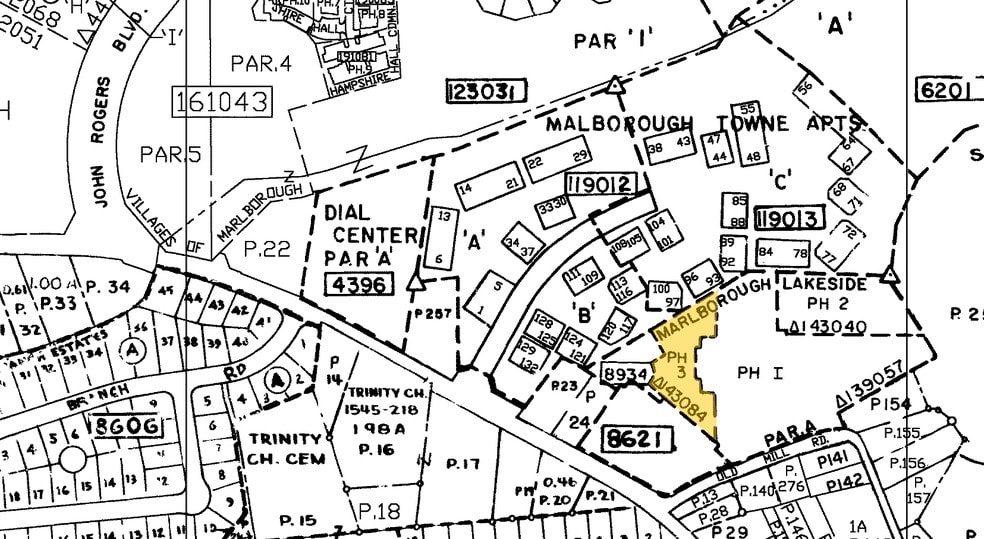 14414-14420 Old Mill Rd, Upper Marlboro, MD for lease - Plat Map - Image 3 of 4