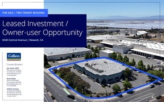 More details for 6520-6540 Central Ave, Newark, CA - Industrial for Sale