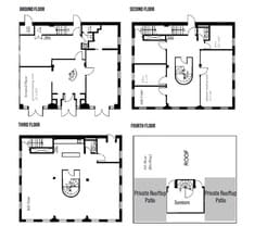 248-264 The Esplanade, Toronto, ON à louer Plan d’étage- Image 1 de 2