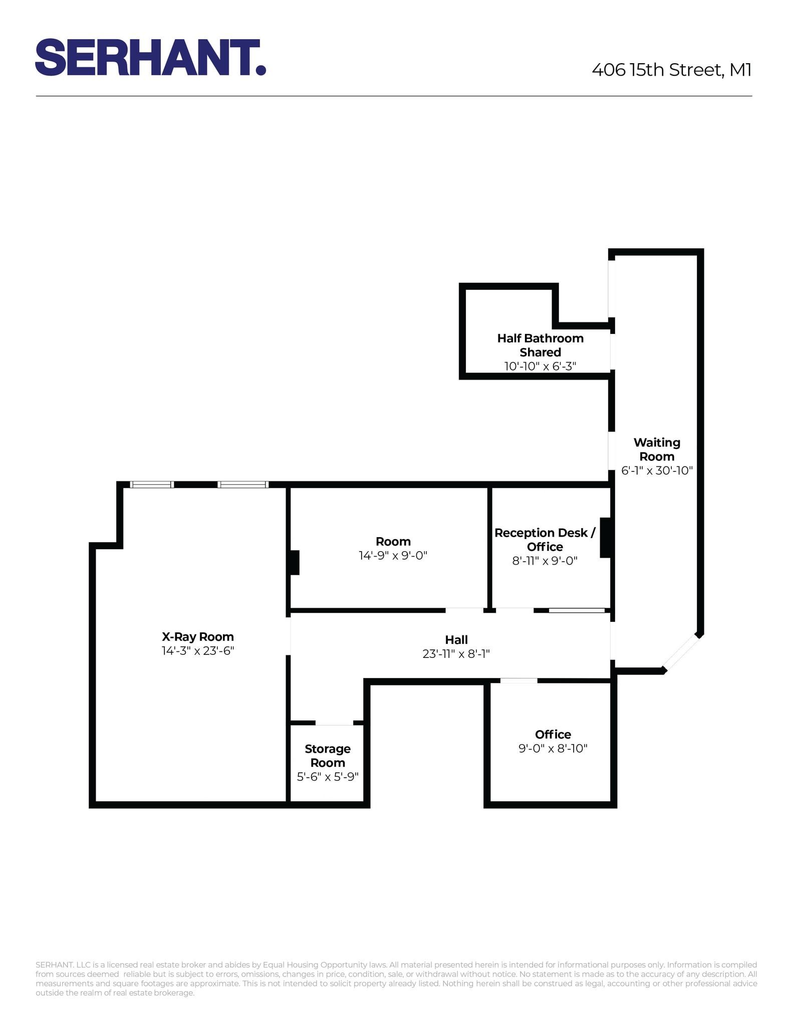 406 15th St, Brooklyn, NY for lease Interior Photo- Image 1 of 12