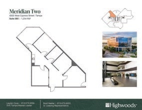 4350 W Cypress St, Tampa, FL for lease Floor Plan- Image 1 of 1