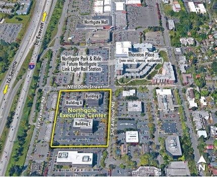 115 NE 100th St, Seattle, WA for lease - Aerial - Image 3 of 9