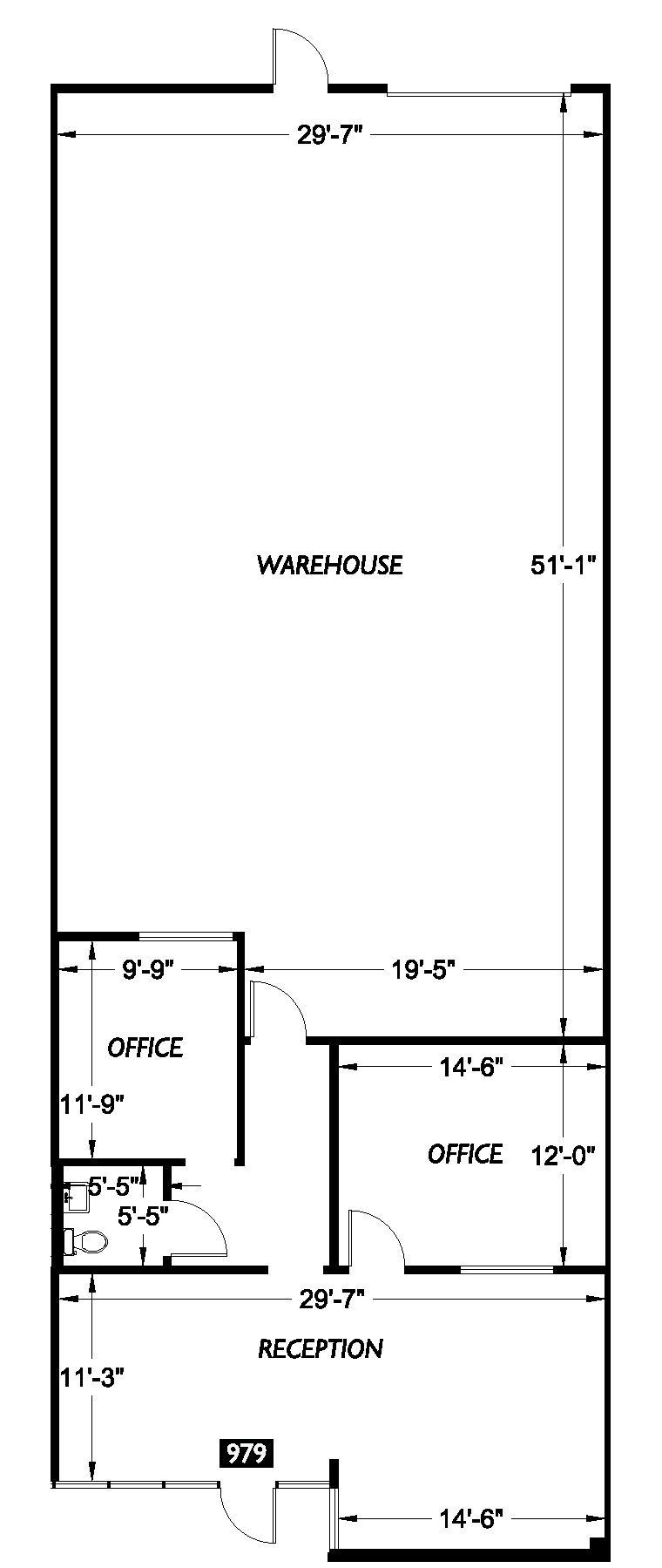 679-699 Strander Blvd, Tukwila, WA à louer Plan d’étage- Image 1 de 1