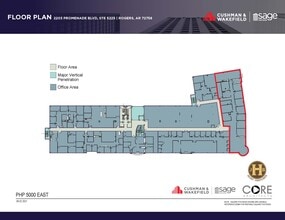 2203 S Promenade Blvd, Rogers, AR à louer Plan d’étage- Image 1 de 1