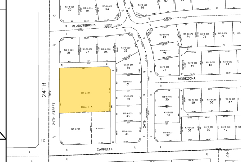 4525 N 24th St, Phoenix, AZ à vendre - Plan cadastral - Image 1 de 1