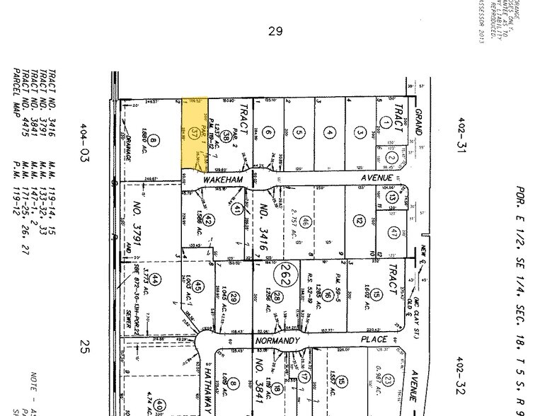 1131 Wakeham Ave, Santa Ana, CA à louer - Plan cadastral - Image 3 de 4