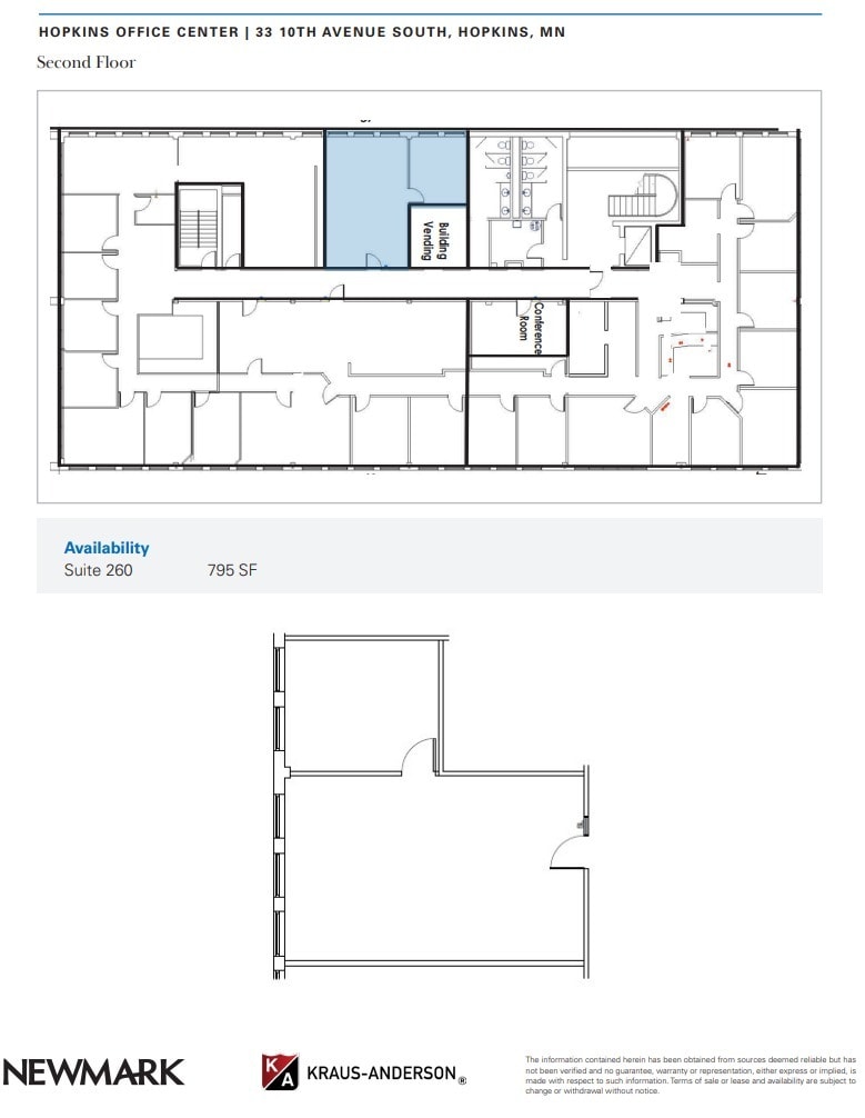 33 S 10th Ave, Hopkins, MN for lease Floor Plan- Image 1 of 1