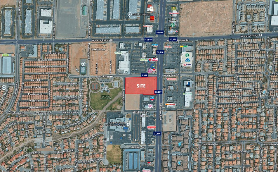 7455 S Rainbow Blvd, Las Vegas, NV à louer - Photo du bâtiment - Image 2 de 3