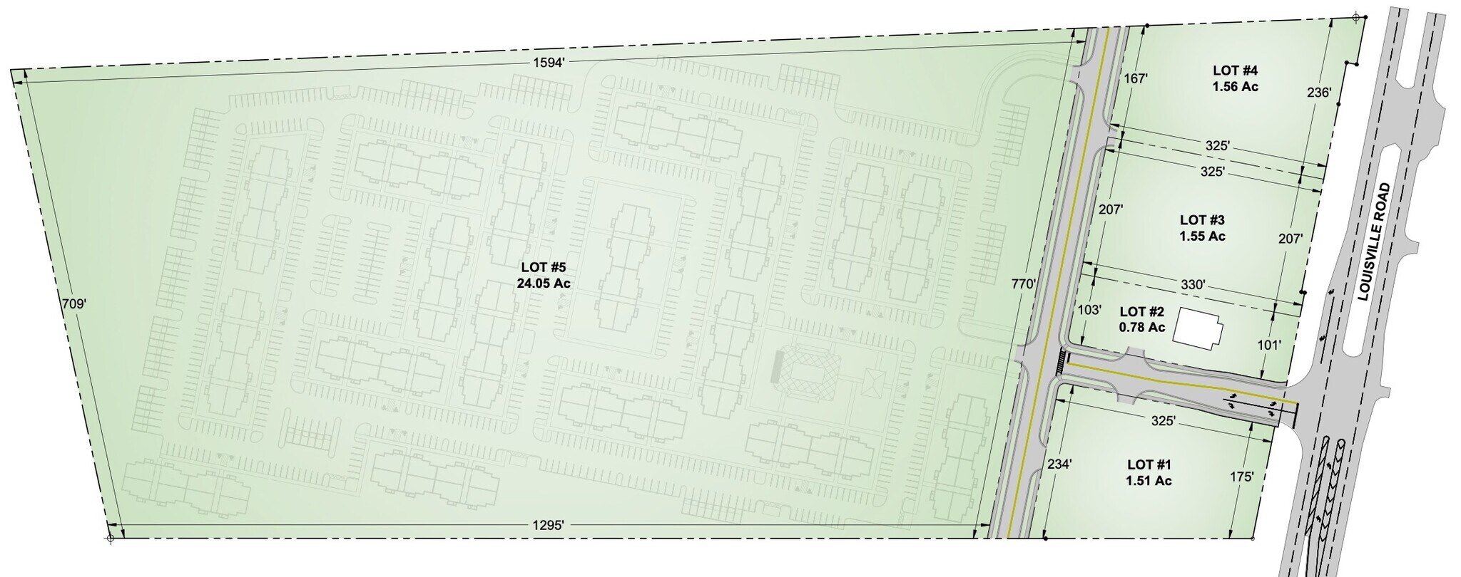 Lot 5 5617 Louisville Rd., Bowling Green, KY à vendre Photo principale- Image 1 de 2