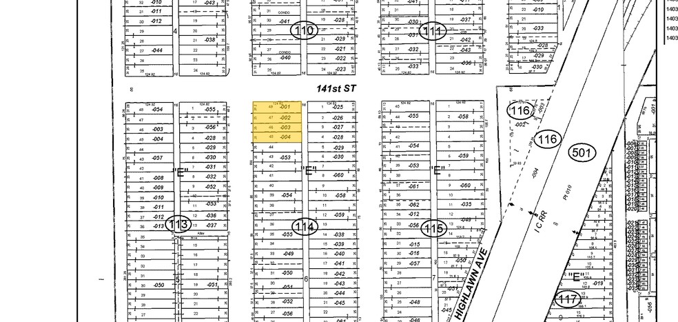 14103 S Tracy Ave, Riverdale, IL à vendre - Plan cadastral - Image 3 de 3