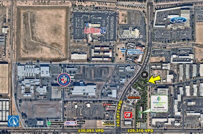 NEC Mesa Dr & Baseline Rd, Mesa, AZ for sale - Building Photo - Image 1 of 1