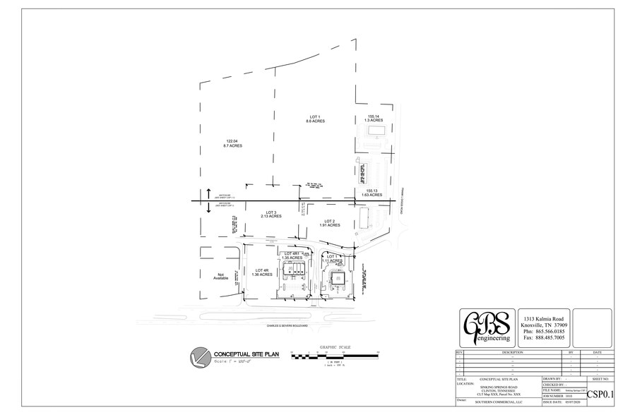 Sinking Springs Rd, Clinton, TN for sale - Site Plan - Image 2 of 3