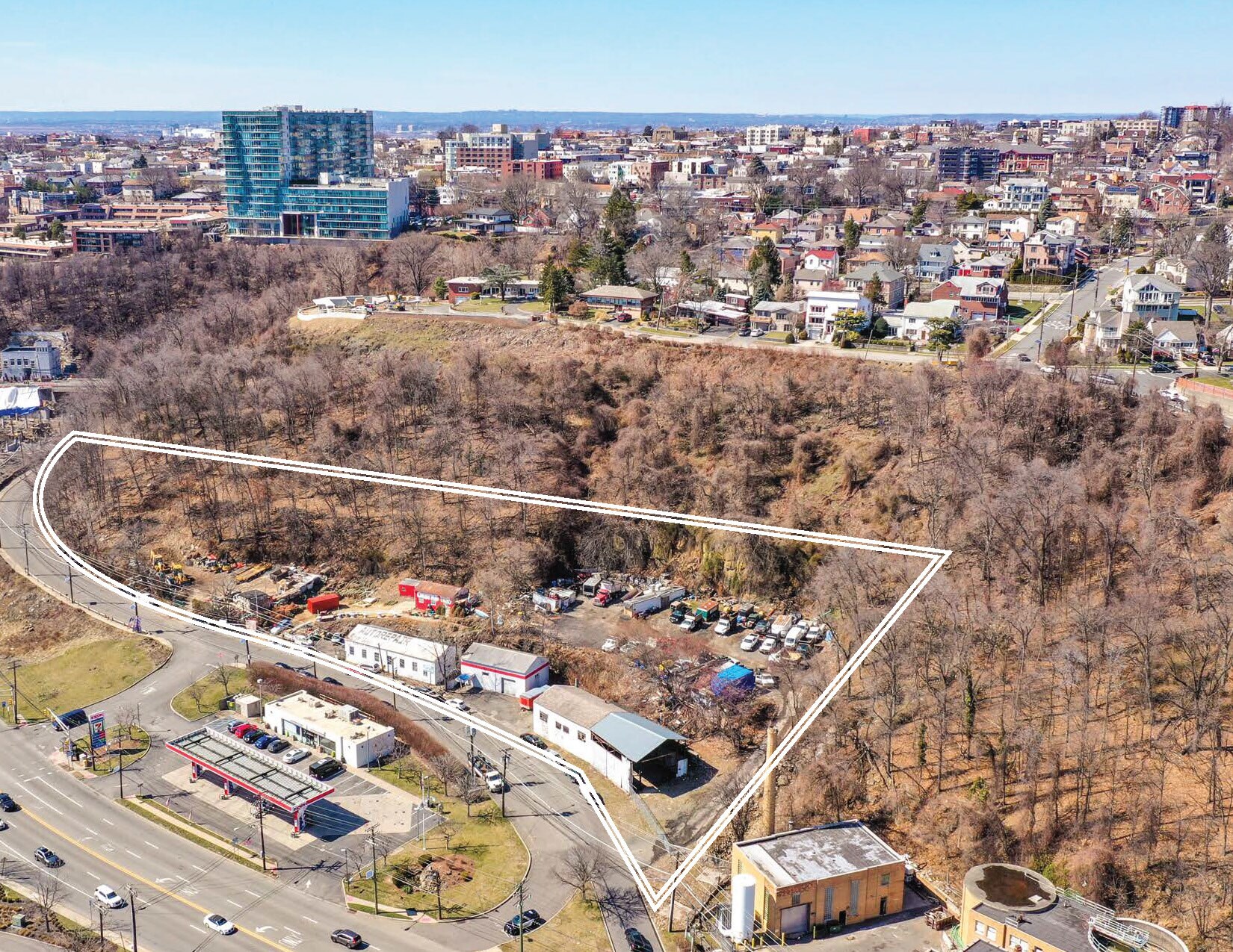 460-510 Old River Rd, Edgewater, NJ à vendre Aérien- Image 1 de 1