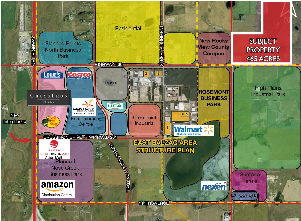 Range Road 291, Rocky View No 44, AB à vendre Aérien- Image 1 de 1