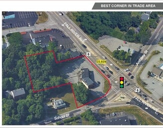 Plus de détails pour 1393 Fall River, Seekonk, MA - Terrain à vendre