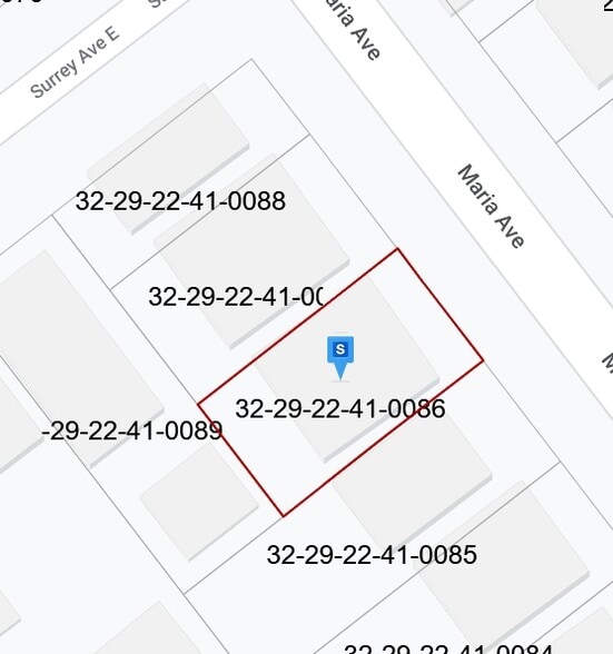 251 Maria Ave, Saint Paul, MN for sale - Plat Map - Image 1 of 1